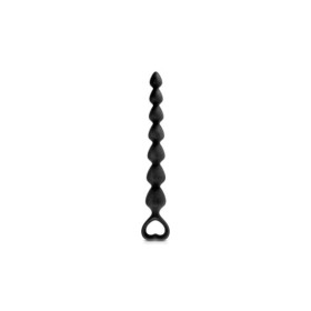 Chapelet plug anal noir 27cm 